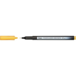 Rostirón, tűfilc 0,4mm, Pentel Pointliner okkersárga Tűfilc PENTEL