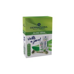 Dermaflora Aloe Vera Bőrápoló Ajándékcsomag 0% szintetikus adalékanyag Sampon, tusfürdő, testápoló, hintőpor Egyéb
