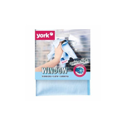 Ablaktörlőkendő mikroszálas1 db/csomag York_026150 Szivacsok, kendők, súrolók York