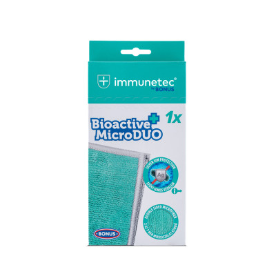 Törlőkendő mikroszálas Immunetec by BONUS Bioactive MicroDUO_B643 Törlőkendő mikroszálas Immunetec by BONUS Bioactive MicroDUO_B643