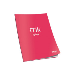 Füzet A4, 50+2lap, sima 80g. Connect Matt + UV lakk borító, iStyle