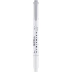 Szövegkiemelő 1,0/3,5 mm, kétvégű Zebra Mildliner Cool & Refined szürke Szövegkiemelő Zebra