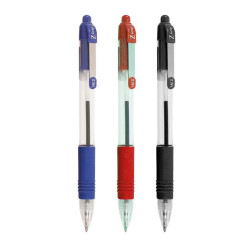 Golyóstoll 1 mm, Zebra Z-Grip, piros Golyóstoll Zebra