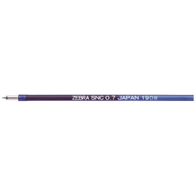 Tollbetét  0,7 mm, Zebra SNC, kék