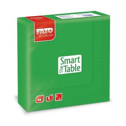 Szalvéta 2 rétegű 33 x 33 cm 50 lap/cs Fato Smart Table smaragdzöld_82622200 Szalvéták Fato