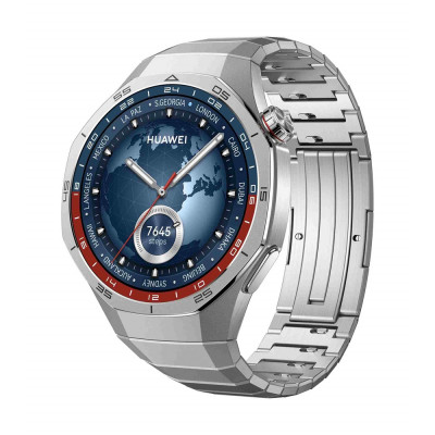 Okosóra Huawei Watch GT 5 Pro titanium 46mm fémszínű