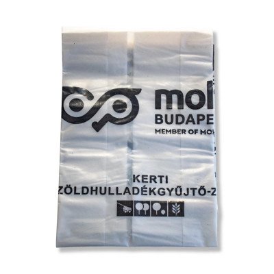 Szemeteszsák/zöldhulladék gyűjtő zsák biológiailag lebomló 120 liter 10 db/tekercs