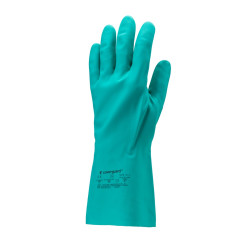 Gumikesztyű nitril vegyszerálló L_Coverguard zöld Gumikesztyű Egyéb