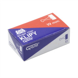 Binderkapocs 19mm, 12 db/doboz, Grand Kapocs és adagoló Grand