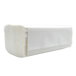 Kéztörlő 1 rétegű V hajtogatású 100 % cellulóz 200 lap/csomag 20 csomag/karton Bluering® fehér Papírtörlők Bluering