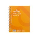 Spirálfüzet A5, 70lap vonalas perforált lyukasztott Lipa Mill vegyes színekben