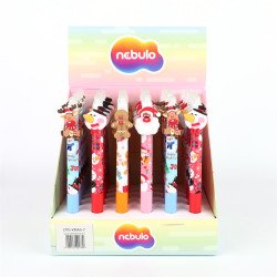 Golyóstoll karácsonyi állatkák 36 db/display Nebulo Golyóstoll Nebulo