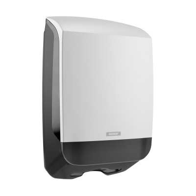 Adagoló hajtogatott kéztörlőhöz műanyag Midi Katrin System_77410 fehér