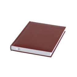 Határidőnapló agenda Standard A/5, napi, fehér lapokkal (bordó) 2026. Sakota Naptár Sakota