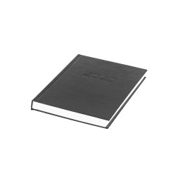 Határidőnapló agenda Standard A/5, napi, fehér lapokkal (fekete) 2026. Sakota Naptár Sakota