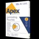 Lamináló fólia A3, 80 mic. 100 db/doboz, Apex Light