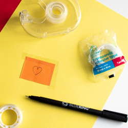 Ragasztószalag 19mmx33m 40mic Bluering® egyesével csomagolt Ragasztószalag Bluering