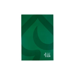 Beírókönyv A4, 96lap, keményfedeles, egyszínű, Lipa Mill vonalas