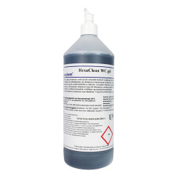 WC tisztító gél 1 liter Hexaclean Toalett tisztító, WC illatosító Chemico