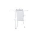 Flipchart tábla 68x105cm, mágneses X-tra Line Standard Plus  EL-FC22 Franken