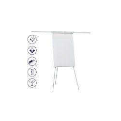 Flipchart tábla 68x105cm, mágneses X-tra Line Standard Plus  EL-FC22 Franken Flipchart tábla Franken