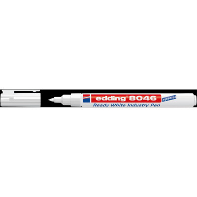 Alkoholos marker 1-3mm, kerek 8046 Edding fehér