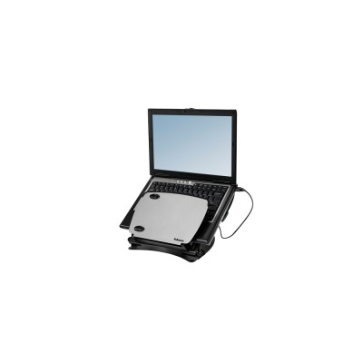 Munkaállomás ülő-álló, Fellowes® Professional Series, laptophoz,USB portokkal