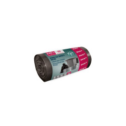 Szemeteszsák 240 liter 150 x 120 cm 48 mikron 10 db/tekercs York_090550 fekete Szemeteszsák York