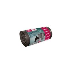 Szemeteszsák 240 liter 150 x 120 cm 48 mikron 10 db/tekercs York_090550 fekete Szemeteszsák York