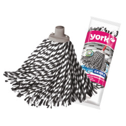 Felmosó fej mop pamut 160 g Zebra York_073060 Moppok York