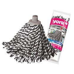 Felmosó fej mop pamut 160 g Zebra York_073060 Moppok York