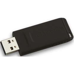 Pendrive 64Gb. USB 2.0 Verbatim Slider fekete Adattárolók Verbatim