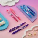 Rollertoll 0,7mm, törölhető Pilot Frixion Clicker Fancy Violet, írásszín kék