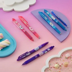 Rollertoll 0,7mm, törölhető Pilot Frixion Clicker Fancy Violet, írásszín kék Rollertoll Pilot