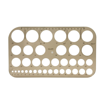 Sablon körökkel  Koh-I-Noor Z37