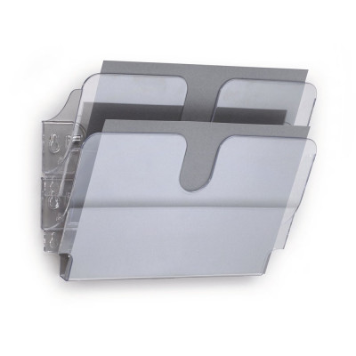 Prospektustartó A4, Durable Flexiplus 2 db/csomag, áttetsző