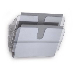 Prospektustartó A4, Durable Flexiplus 2 db/csomag, áttetsző Vizuál, irányító tábla Durable