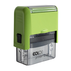 Bélyegző C30 Colop zöld átlátszó ház/kék párna Bélyegző és kelléke Colop
