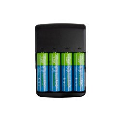 Elemtöltő, akkumulátor töltő Bluering® Elem, akkumulátor, töltő Bluering