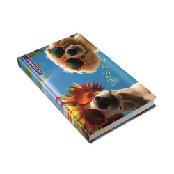 Diák zsebkönyv 125mmx205mm, fehér lapokkal 2026/2027 summer Realsystem Diák zsebkönyv Realsystem