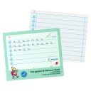 Füzet iskolai, 32lap, írás gyakorló 1.osztályos fekvő Süni Meixner