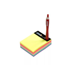 Jegyzettömb öntapadó, 101x76mm, 280lap, Stickn Magic Cube neon színek Öntapadó jegyzettömb Stickn