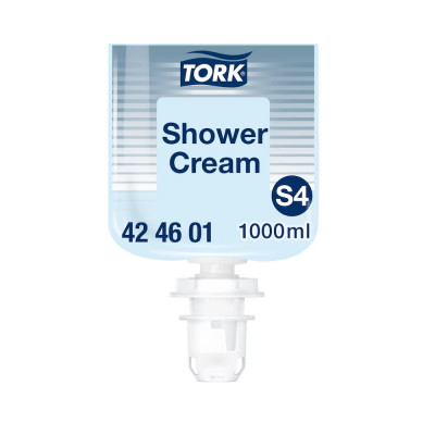 Tusfürdő utántöltő 1 liter Premium S4 Tork_424601 kék
