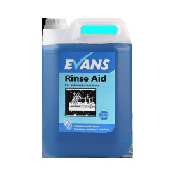 Öblítőszer 5 liter gépi Evans Rinse Aid Gépi mosogatás Rational