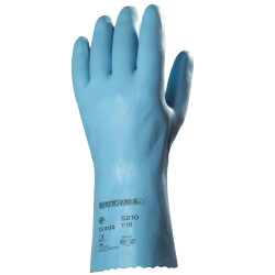 Gumikesztyű vegyszerálló latex méret: 8-as hossz 30 cm EP_520610 kék Gumikesztyű Egyéb