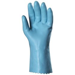 Gumikesztyű vegyszerálló latex méret: 8-as hossz 30 cm EP_520610 kék Gumikesztyű Egyéb