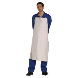 Kötény PVC saválló 110 x 75 cm fehér Védőfelszerelés Coverguard
