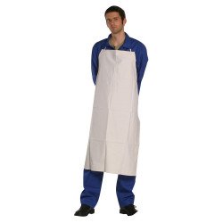 Kötény PVC saválló 110 x 75 cm fehér Védőfelszerelés Coverguard