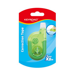 Hibajavító roller, 5 mm x 8 m, Keyroad, színes Hibajavító roller Keyroad