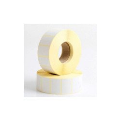 Etikett címke thermo, 15x25mm, tekercses, 1000 címke/tekercs fehér Etikett - címke Egyéb
